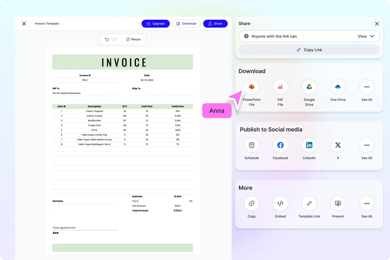 Free AI Excel to PPT Generator | Convert Excel to PowerPoint Online